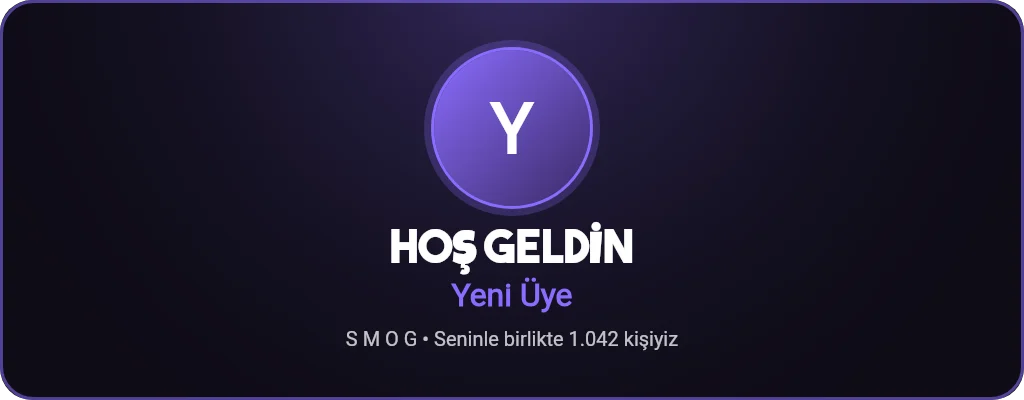 Hoş geldin kartı